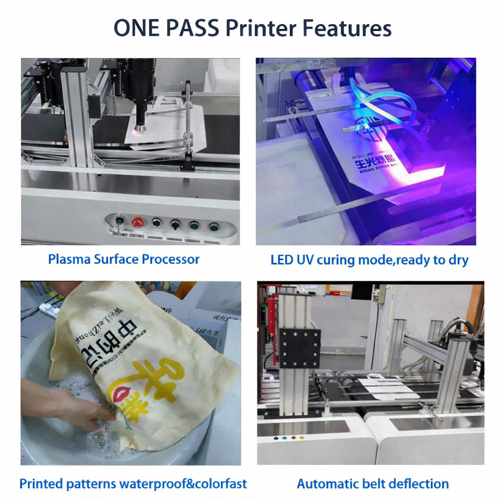 Non woven UV digital inkjet printer