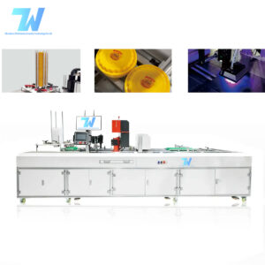 Automatic lunch box digital printing machine