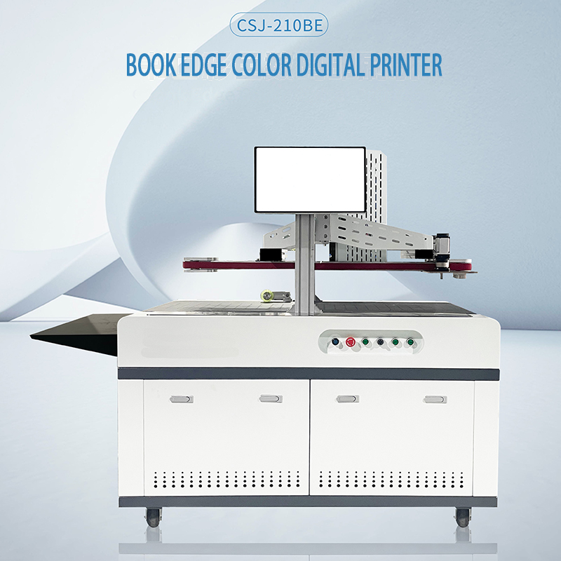 Book edge color digital printer