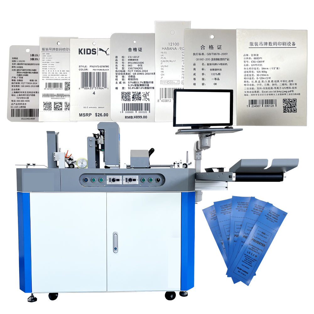 Hang tag UV digital inkjet printer