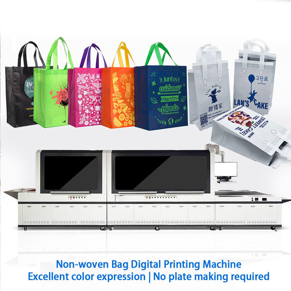 Non woven UV digital inkjet printer