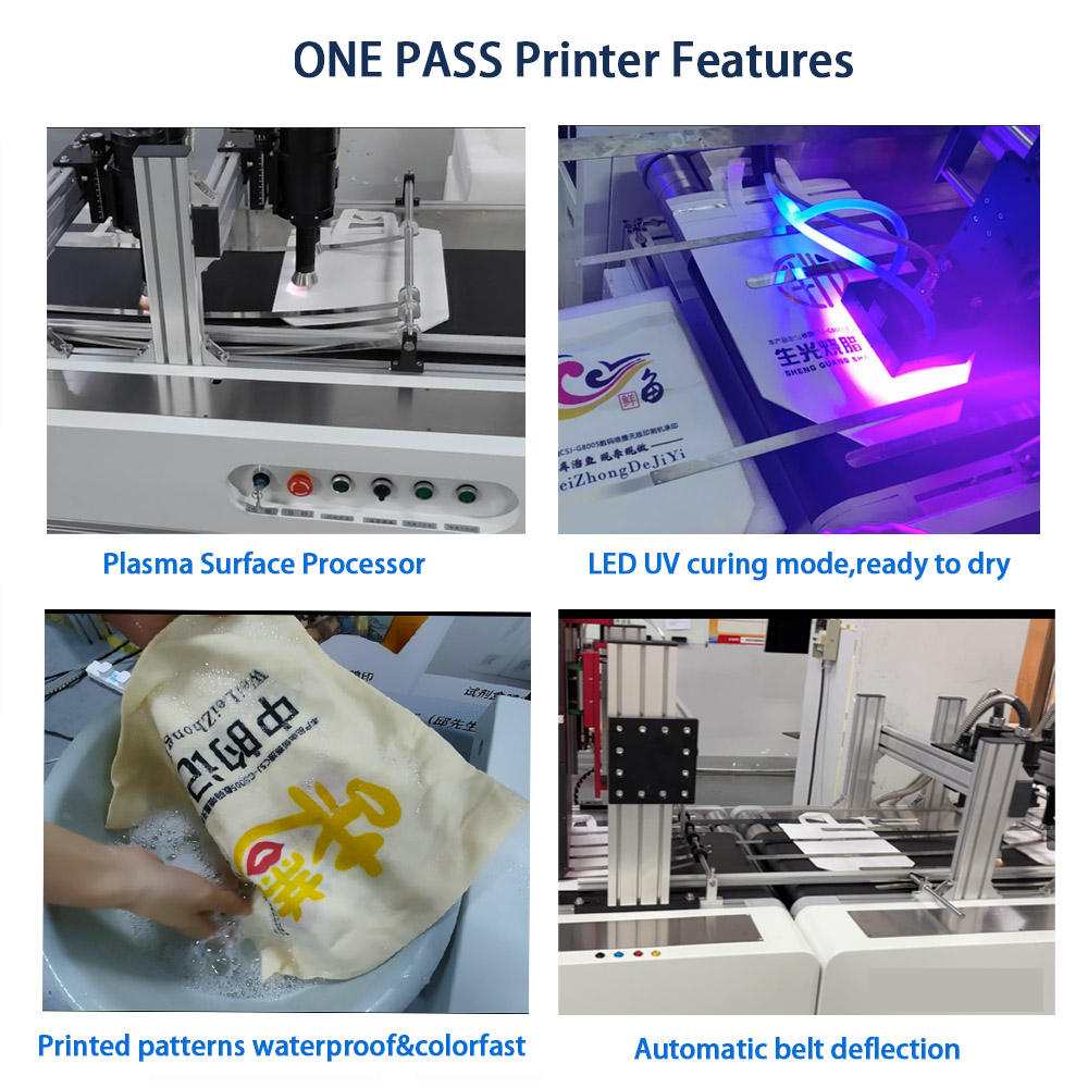 Non woven UV digital inkjet printer