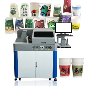 Paper Cup Fan Single Pass Digital Printer
