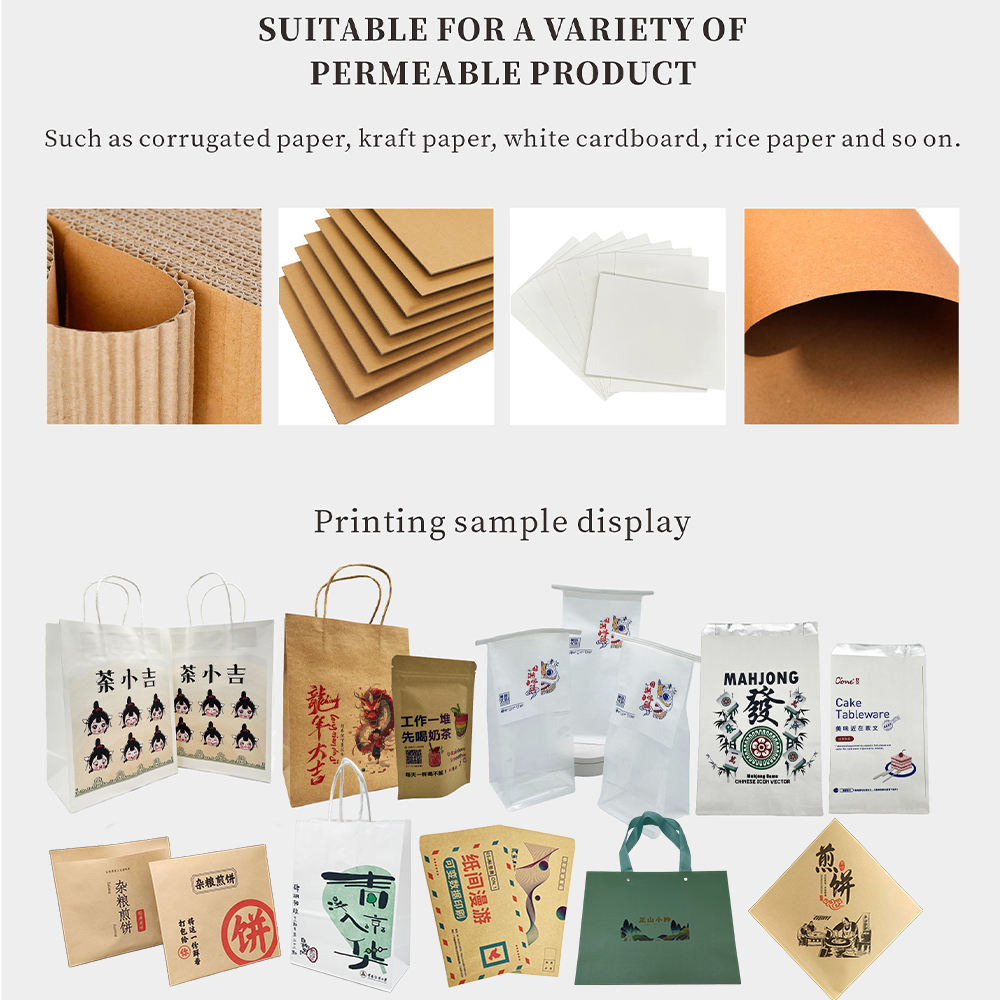 Paper bag digital printer