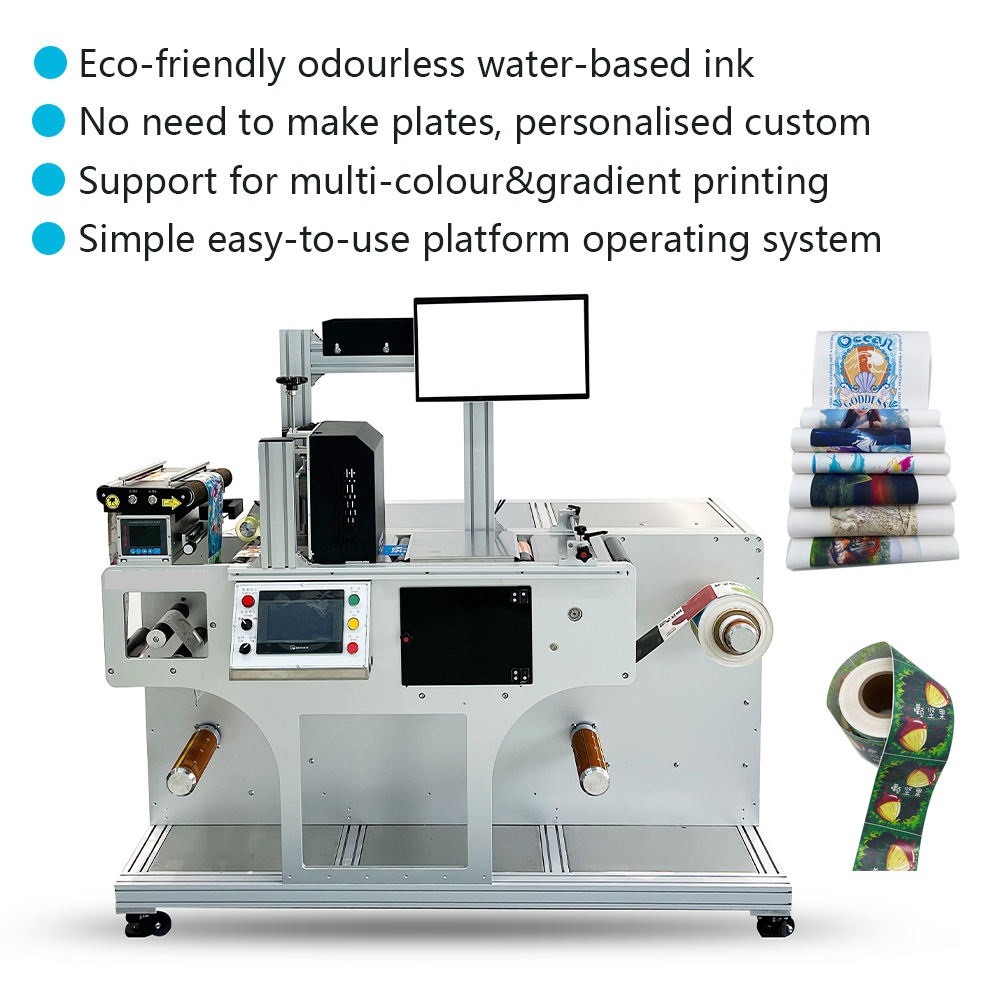 Roll To Roll Label Printing Machine