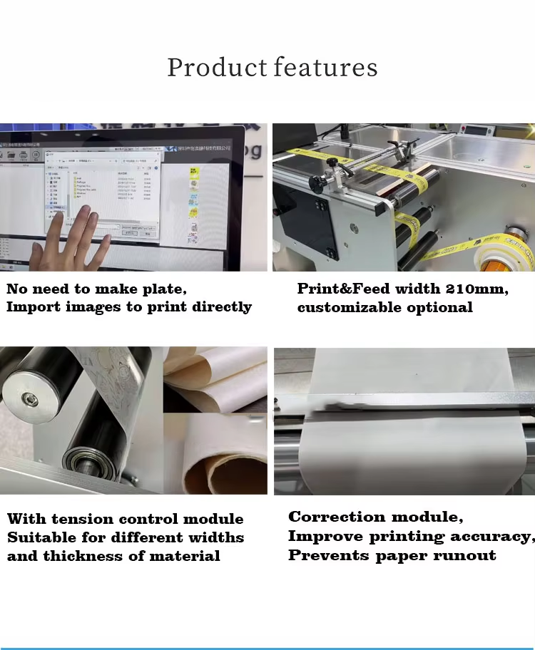 Roll To Roll Label Printing Machine
