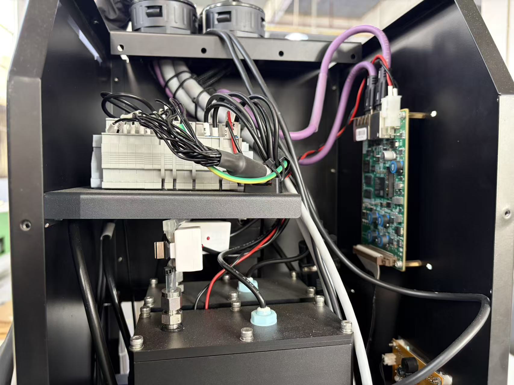 Internal structure of UV printer